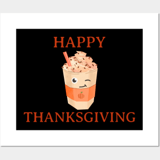 happy thanksgiving Posters and Art